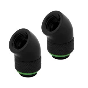 FITTING adaptor CORSAIR, filet G1/4", fitting angled rotary 45°, black, "CX-9055002-WW"