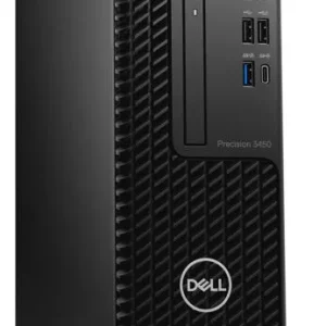 DESKTOP DELL, "Precision 3450"  SFF,CPU i9-11900, NVIDIA Quadro P1000,memorie 32GB, SSD 1TB, HDD 2TB, unit optica, tastatura si mouse, Windows 11 Pro, "DP3450I93212W11P" (timbru verde 7 lei)
