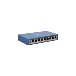 SWITCH. PoE Hikvision, port 10/100 x 8 | Gigabit x 1, managed, carcasa metalica, "DS-3E1309P-EI" (timbru verde 2 lei)