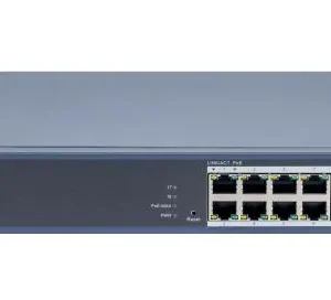 SWITCH GIGABIT 16PORTURI  16XPOE "DS-3E1518P-EI(V2)" (timbru verde 2 lei)