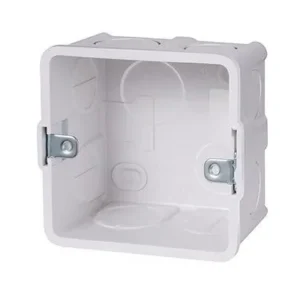 CUTIE montare HIKVISION, pentru montaj ingropat, din PVC, 81 x 78 x 50 mm, alb, "DS-KAB86"
