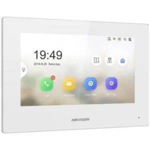 MONITOR WIFI 7" COLOR 2FIRE CULOARE ALBA, "DS-KH6320-WTE2-W" (timbru verde 0.8 lei)