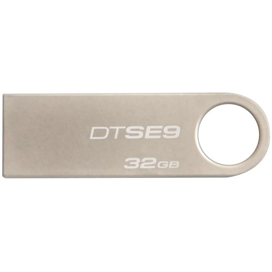 MEMORIE USB 2.0 KINGSTON 32 GB, profil mic, carcasa metalic, argintiu, "DTSE9H/32GB" (timbru verde 0.03 lei) - imagine 3