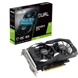 VGA PCIE16 GTX1650 4GB GDDR6/DUAL-GTX1650-O4GD6-P-V2 ASUS "DUAL-GTX1650-O4GD6-P-V2"
