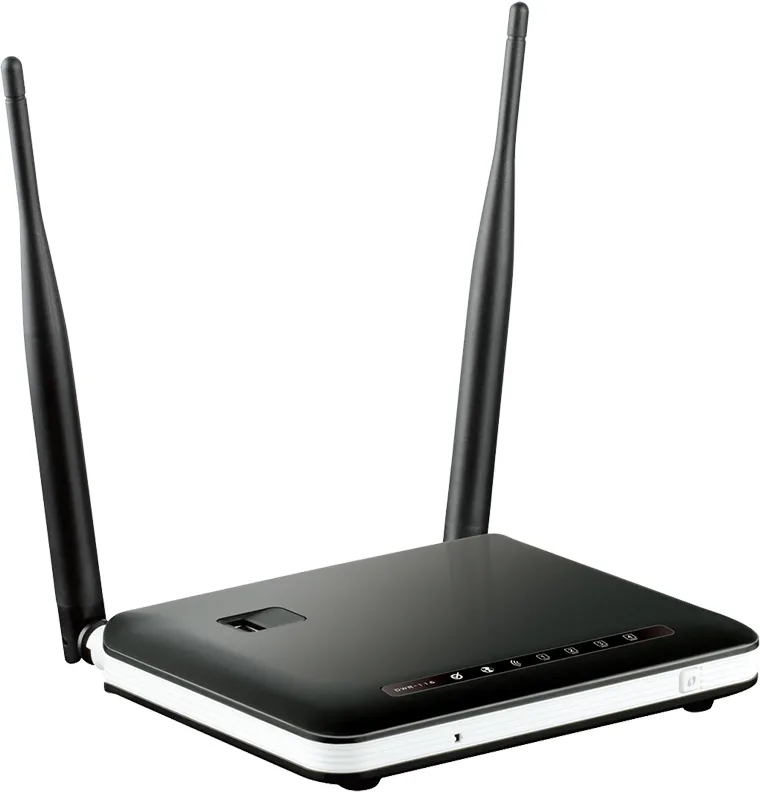 ROUTER D-LINK wireless. 4G LTE (desktop), 300Mbps, 4 porturi 10/100Mbps + 1 WAN, 2 antene externe, N300, compatibil modem 3G/4G LTE, "DWR-116" (timbru verde 0.8 lei) - imagine 2