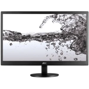 MONITOR AOC 21.5", home, office, TN, Full HD (1920 x 1080), Wide, 200 cd/mp, 5 ms, VGA, "E2270SWN" (timbru verde 7 lei)