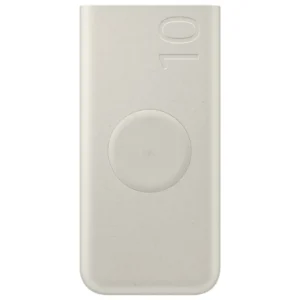 Baterie externa 2 x USB Type C, 10000 mAh, 25W, Wireless Bej "EB-U2510XUEGEU" (timbru verde 0.98 lei)