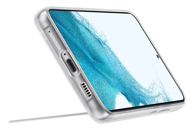 Galaxy S22 Plus; Clear Standing Cover; Transparent "EF-JS906CTEGWW" - imagine 4