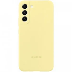 Galaxy S22 Plus; Silicone Cover; Yellow "EF-PS906TYEGWW"