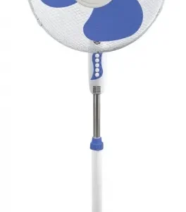 Ventilator cu picior Esperanza Hurricane EHF001WB diametru 40cm 50W Alb/Albastru "EHF001WB"