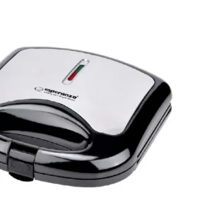 Prajitor de paine tip Sandwich maker Esperanza Asiago EKT011 1000W Negru/Gri "EKT011" (timbru verde 2 lei)