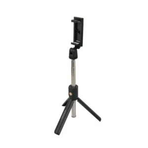 Monopod Bluetooth pentru selfie Esperanza EMM123 19-69cm 500g Negru/Argintiu "EMM123" (timbru verde 0.18 lei)