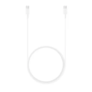 Samsung Cable USB-C to USB-C, 5A, 1.8m; White "EP-DX510JWEGEU" (timbru verde 0.08 lei)