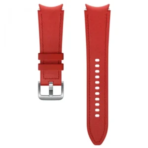 Hybrid Leather Band 20mm M/L Red, "ET-SHR89LREGEU"