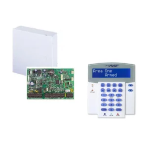 CENTRALA alarma PARADOX, panou ctr EVO 192, 8 intrari (16 ATZ), extensibila la 192 zone via BUS cu 4 fire;PGM:250 (5 iesiri PGM/placa),declansare +/-; 254 mod ext, 999 cod utiliz, "EVO192+K641+CUTIE"
