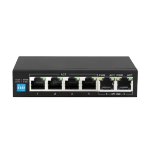 Extralink KRIOS PoE Switch "EX.14305" (timbru verde 2 lei)