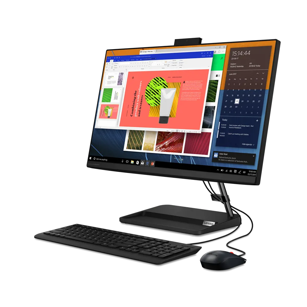 AIO 3 23.8 FHD R7 7730U 16 512GB UMA DOS "F0G1012SRI" (timbru verde 10 lei) - imagine 2