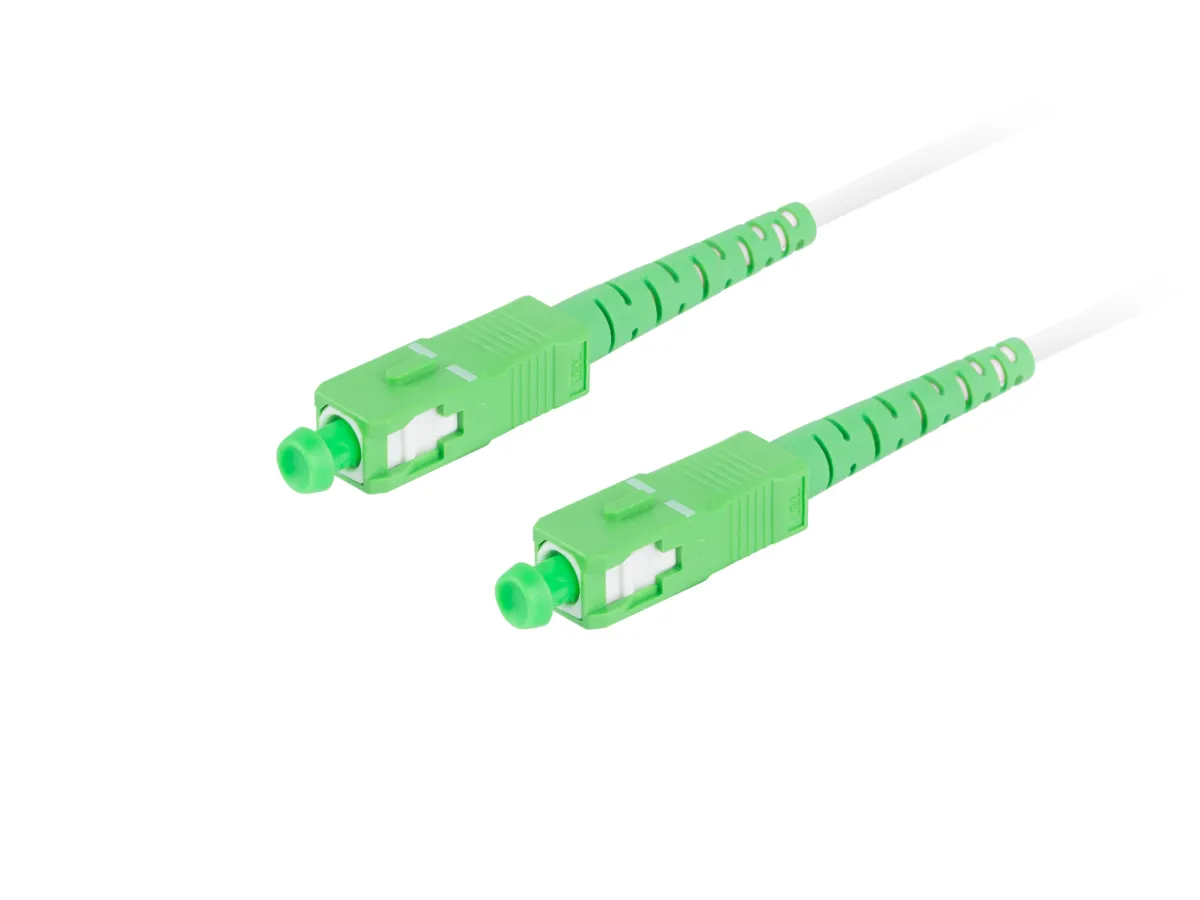 Patch cord fibra 10 m LSZH G657A2 alb "FO-SASA-SS21-0100-WH" (timbru verde 0.08 lei) - imagine 2