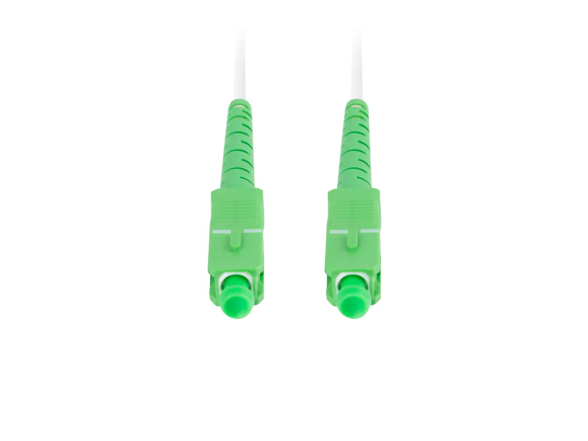 Patch cord fibra 10 m LSZH G657A2 alb "FO-SASA-SS21-0100-WH" (timbru verde 0.08 lei) - imagine 3