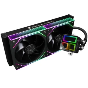 COOLER Thermalright "Frozen Infinity 240", skt. Intel si AMD, racire cu lichid, 2 x 120mm, 2000 RPM, ARGB adresabil, negru "Frozen Infinity 240 Black" (timbru verde 2.00 lei)