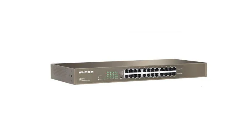 IP-COM 24-PORT GIGABIT ETHERNET SWITCH "G1024G" (timbru verde 2 lei) - imagine 3