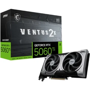 MSI GeForce RTX 5060 Ti 16G VENTUS 2X OC PLUS "GeForce RTX 5060 Ti 16G VENTUS 2X OC PLUS"