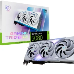 MSI GEFORCE RTX 5080 16G GAMING TRIO OCW "GEFORCE RTX 5080 16G GAMING TRIO OC WHIT"