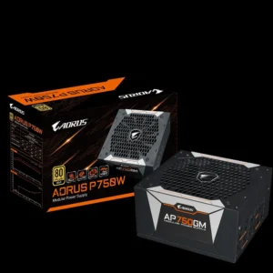 SURSA SURSA GIGABYTE Aorus P750, 750 W, modulara, ATX 12V 2.31, fan 135 mm x 1, 80 Plus Gold, "GP-AP750GM-EU" (timbru verde 2 lei)