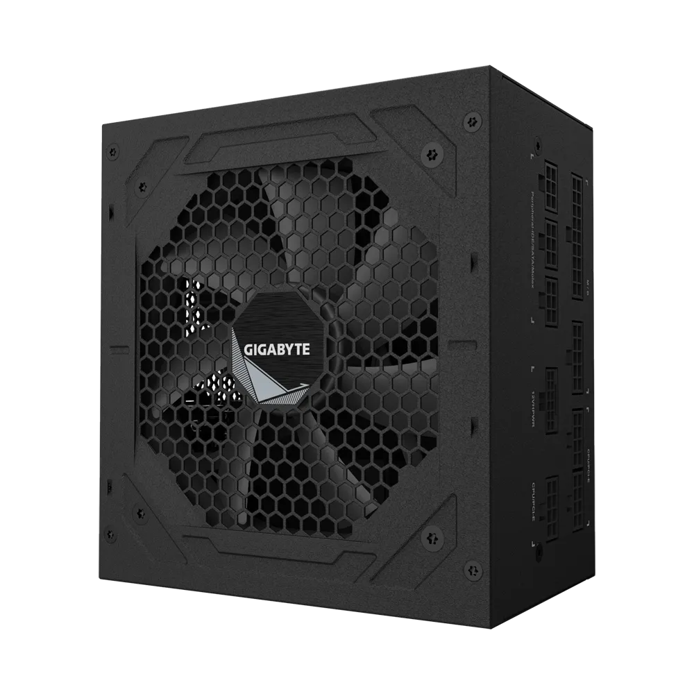 SURSE Gigabyte 750W, 80 Plus Gold, ATX 3.0, Full Modulara, Negru "GP-UD750GM PG5" (timbru verde 2 lei)