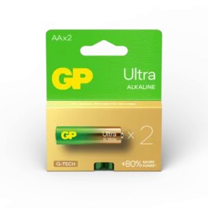 Baterie GP Batteries, Ultra Alcalina AA (LR6) 1.5V alcalina, blister 2 buc. "GP15AUETA21-2GSB2" "GPPCA15AU719" (timbru verde 0.16 lei)