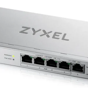 ZYXEL GS1200-5HPV3 5P 4PoE WEBMNG SWITCH "GS1200-5HPV3-EU0101F" (timbru verde 2 lei)
