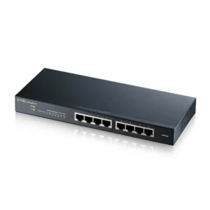 ZYXEL | GS1900-8-EU0102F | GS1900-8 v2 | Switch | Smart Managed | Layer 2 |  Porturi 8 Gigabit | Fanless "GS190-8-EU0102F" (timbru verde 2 lei)
