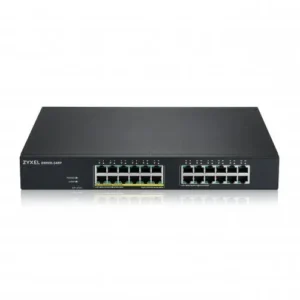 ZYXEL | GS1915-24EP-EU0101F | GS1915-24EP | Switch | Smart Managed | Layer 2 | POE | Rackmount | Porturi 12 Gigabit POE, 12 Gigabit | 130 W | Fanless | "GS1915-24EP-EU0101F" (timbru verde 2 lei)