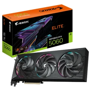 VGA GIGABYTE AORUS RTX 5060 ELITE 8GB "GV-N5060AORUS E-8GD"