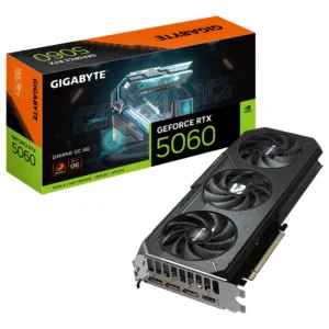 PLACA VIDEO GIGABYTE GeForce RTX 5060 GAMING OC 8G "GV-N5060GAMING OC-8GD"