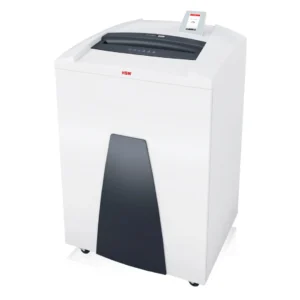 Distrugator documente manual HSM Securio P44i, 17-19 coli, cross cut (0.78 x 11 mm), securitate 6 "H-1875121" (timbru verde 11 lei)