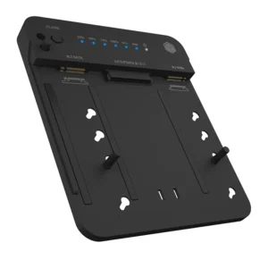 DOCKING STATION Icy Box, pentru clonat HDD/SSD 2.5" si 3.5" SATA, M.2 SATA la M.2 PCIe NVMe SSD, LED, USB 3.2 Gen2 Type-C, negru, "IB-2913MCL-C31" 9timbru verde 0.8 lei)