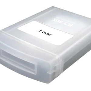 HUSA Icy Box, pt HDD, 3.5", plastic, transparent, "IB-AC602a