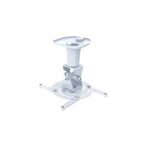 Suport proiector de tavan Techly, 360 grade, 10kg, Alb, ICA-PM 100WH "ICA-PM100WH"