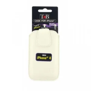 TnB  PULL OUT IPHONE 4G CASE  WHITE "IPH46W"