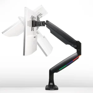 SUPORT de birou KENSINGTON, pt 1 TV/monitor plat, curbat, diag. max 34 inch, rotatie, inclinare, pivotare, orizontala, verticala, totala, max 9 Kg, "K59600WW"