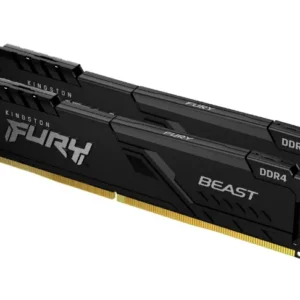 Memorie DDR Kingston - gaming FURY Beast DDR4 32 GB, frecventa 3200 MHz, 16 GB x 2 module, radiator, "KF432C16BBAK2/32"