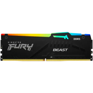 Memorie Fury Beast RGB XMP 3.0, 32GB, DDR5-6000MHz, CL40 "KF560C40BBA-32"