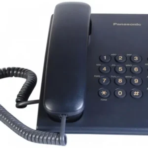 Telefon analogic KX-TS500FXC,indigo, "KX-TS500FXC" (timbru verde 0.8 lei)