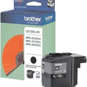 Cartus Cerneala Original Brother Black, LC129XLBK, pentru MFC-J6520|J6920, 2.4K, (timbru verde 0.15 lei), "LC129XLBK"