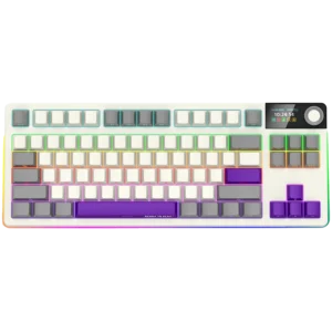 LORGAR KBP70TKLW, Wireless TKL Mechanical Gaming Keyboard Pro, Beige, EN layout "LRG-KBP70TKLW-RT-US" (timbru verde 0.8 lei)