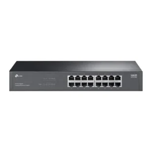 SWITCH TP-LINK 16 porturi Gigabit, fanless, carcasa metalica "LS1016G" (timbru verde 2 lei)