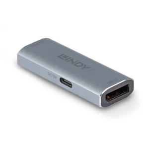 Adaptor Lindy DisplayPort 1.4 Repeater "LY-38421" (timbru verde 0.8 lei)