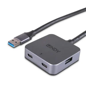 Hub Lindy 4 Port USB 3.0 5m "LY-43388" (timbru verde 0.18 lei)
