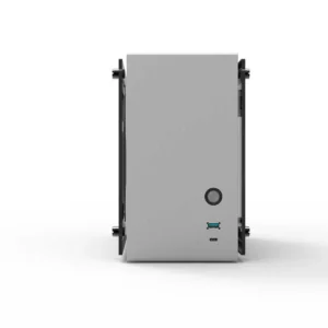 CARCASA Zalman "M2 mini", mini tower, gaming, compatibil sursa SFX, SFX-L, suporta 2xfan, 1xfan inclus, , USB Type-C x 1, USBx1, 2 sloturi expansiune, argintiu, "M2 mini (Silver)" (timbru verde 0.08lei)